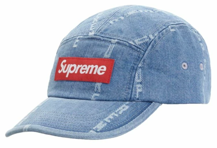 Supreme denim cheap camp cap