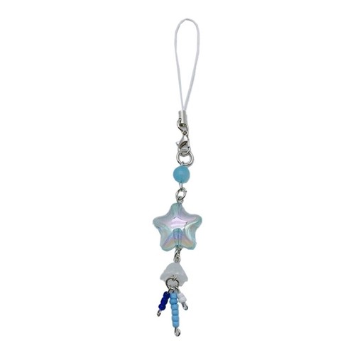 Cute Key Chain Beads Phone Jewelry Bag Pendant Perfect Gift for Girls Woman - 第 7/11 張圖片