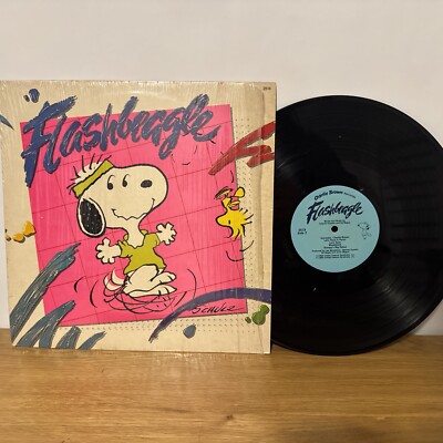VINYL RECORD LP FLASH BEAGLE SONGS FROM ANNIMATED TV SPECIAL PEANUTS ...