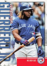Vladimir Guerrero JR. No Easy Out Topps 2020 Baseball Card #VGJ-26