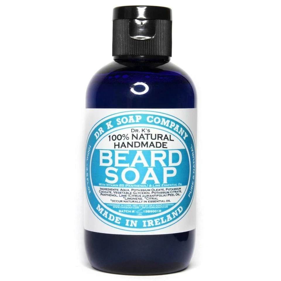 Dr K Soap Company Beard Soap - Lime 100ml Bartshampoo