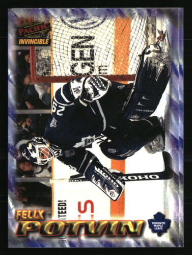 Felix Potvin 1997 Pacific Invincible #174 Hockey Card