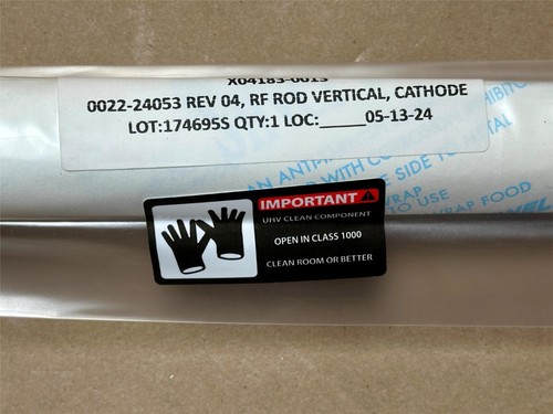 Applied Materials AMAT X04183-0013 0022-24053 Rev 04 RF ROD Vertical Cathode - Picture 2 of 2