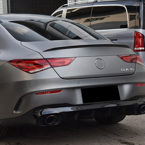 Rear Trunk Spoiler Wing Black For 2020-2024 Benz C118 CLA180 W118 CLA250 CLA35 - Picture 4 of 7