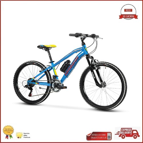 Mtb 24 Lombardo Tropea 18v Shimano Front Bicicletta Young Ragazzo Uomo Bici  | eBay