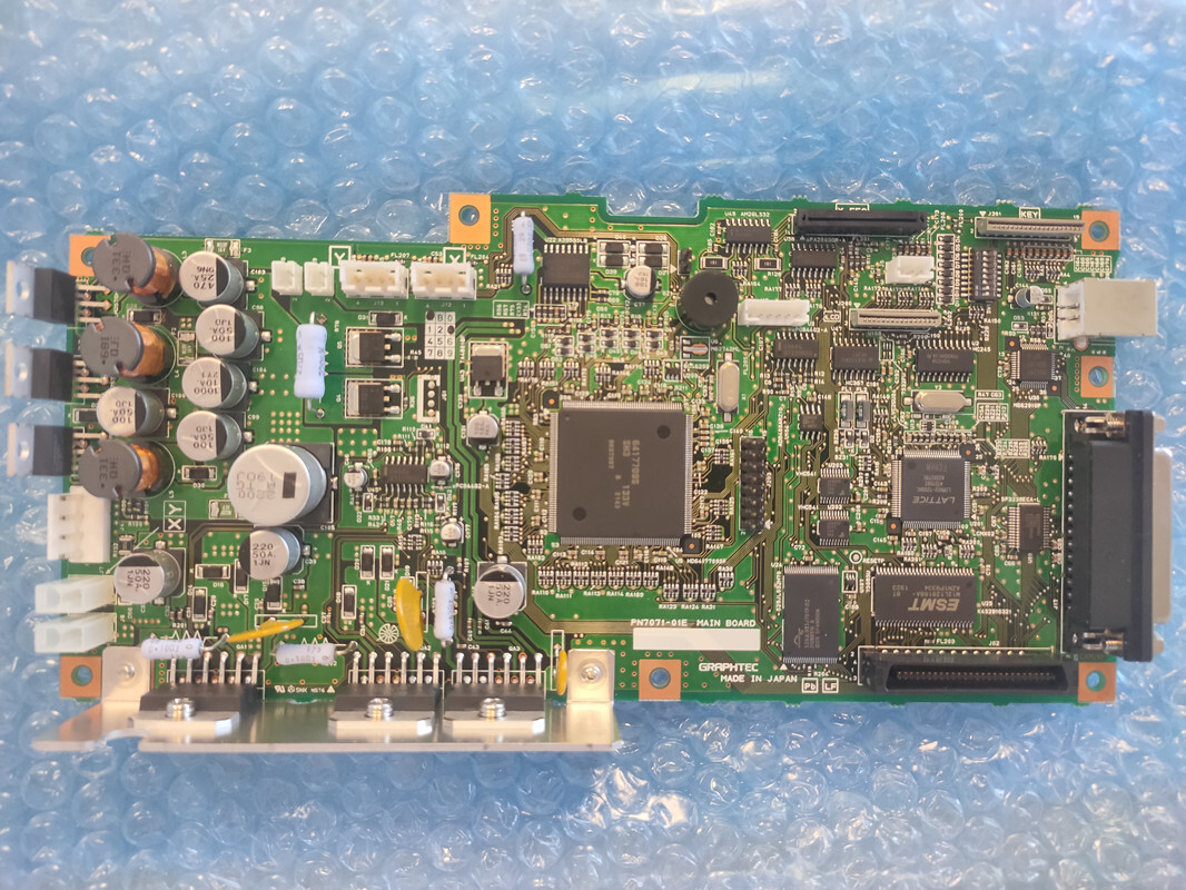 Carte Mère Originale Graphtec Pour FC8600 / FC8000 - Panneau I/F Et LAN, Neuve, Japon