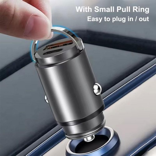 100W Car Charger PD Fast Charging For IPhoneMini USB C Car Charger✨s Mini N0Z0
