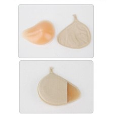 Silicone Breast Form Mastectomy Women Fake Boob with Protective Cover Left/Right