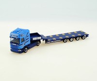 "Herpa 934916 - 1:87: Scania R13 Tieflader Sattelzug \"Schumacher, Rostock\""