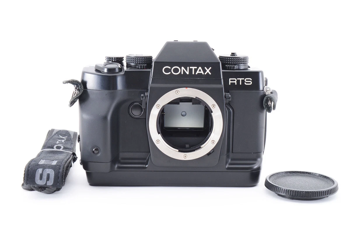 [Near MINT w/Strap] Contax RTS III 35mm SLR Film MF Program Camera Body  Japan 90