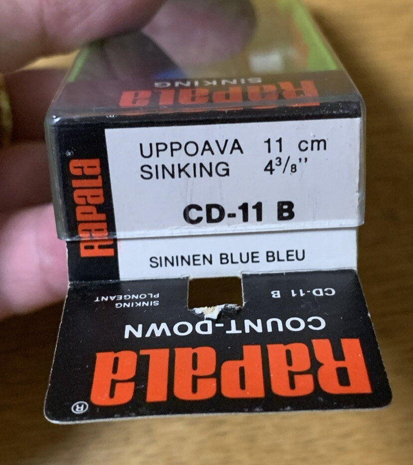 93 Vintage Rapala JS CD-11 Japon couleur spéciale (SGO) très rare