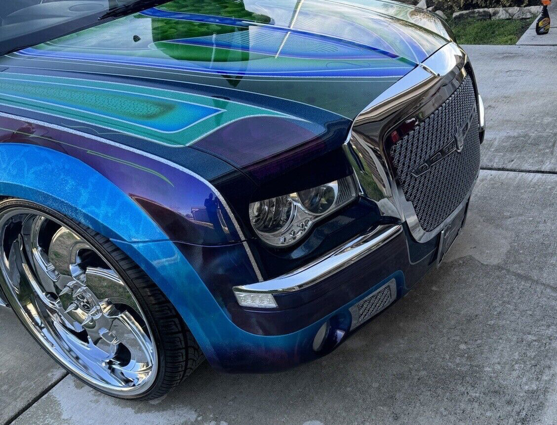 2005-2010 Chrysler 300C 300 chrome grill triple weave mesh Tiarra Bentley grill