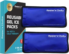 Rester's Choice Gel Cold & Hot Packs 5x10 in. 2-Piece Set