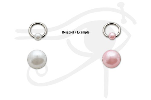 Perle Piercing Ersatzteil Kugel Ersatzkugel Klemmkugel oder Gewinde-Schraubkugel - Picture 6 of 8