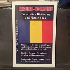 English - Romanian Translation Dictionary and Phrase Book : Thousands of...