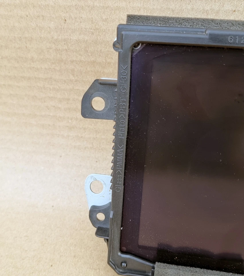 Tela de informações do painel 2013-2017 Lexus LS460 LS460L LS600H 83290-50010 FABRICANTE DE EQUIPAMENTO ORIGINAL - Imagem 3 de 4