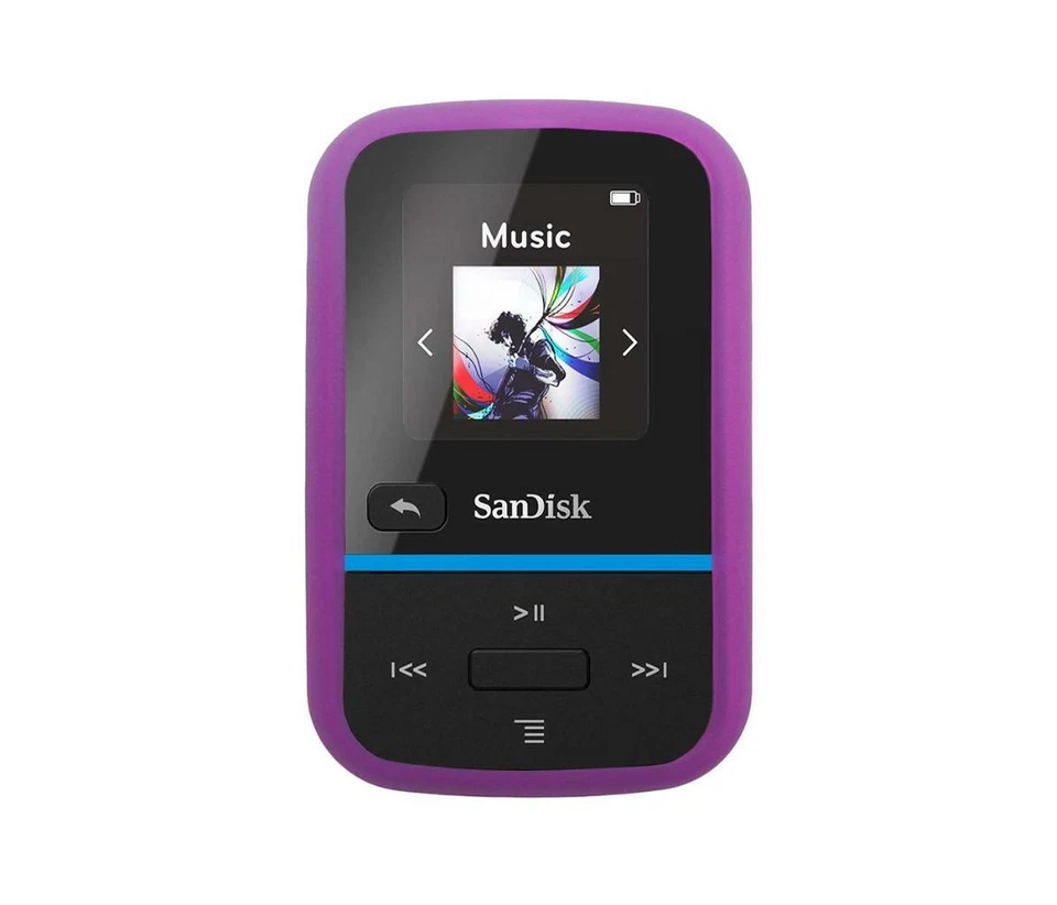 Funda protectora TPU para reproductor de MP3 Sandisk Clip Sport Go 16 GB / 32 GB 2019 Foto 3 de 4