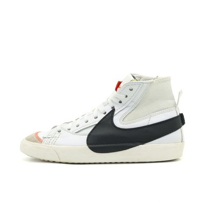 Nike Herren Blazer Mid '77 Schuhe Weiß/Schwarz Passform Sneaker EU 42