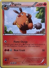pignite pokemon card Pignite #17 Prices | Pokemon Black & White
