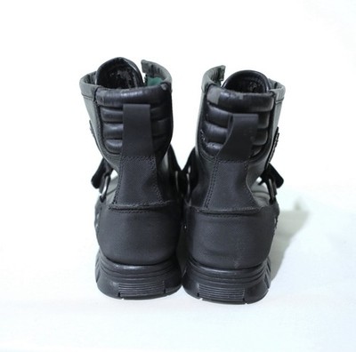 Polo Ralph Lauren Conquest Hi III Boots Sz 9.5 D Black Leather Moto Biker Polo Ralph Lauren Conquest Hi III Boots Sz 9.5 D Black  main image 3