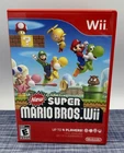 New Super Mario Bros. Wii (Nintendo Wii, 2009) Tested And Works Great!