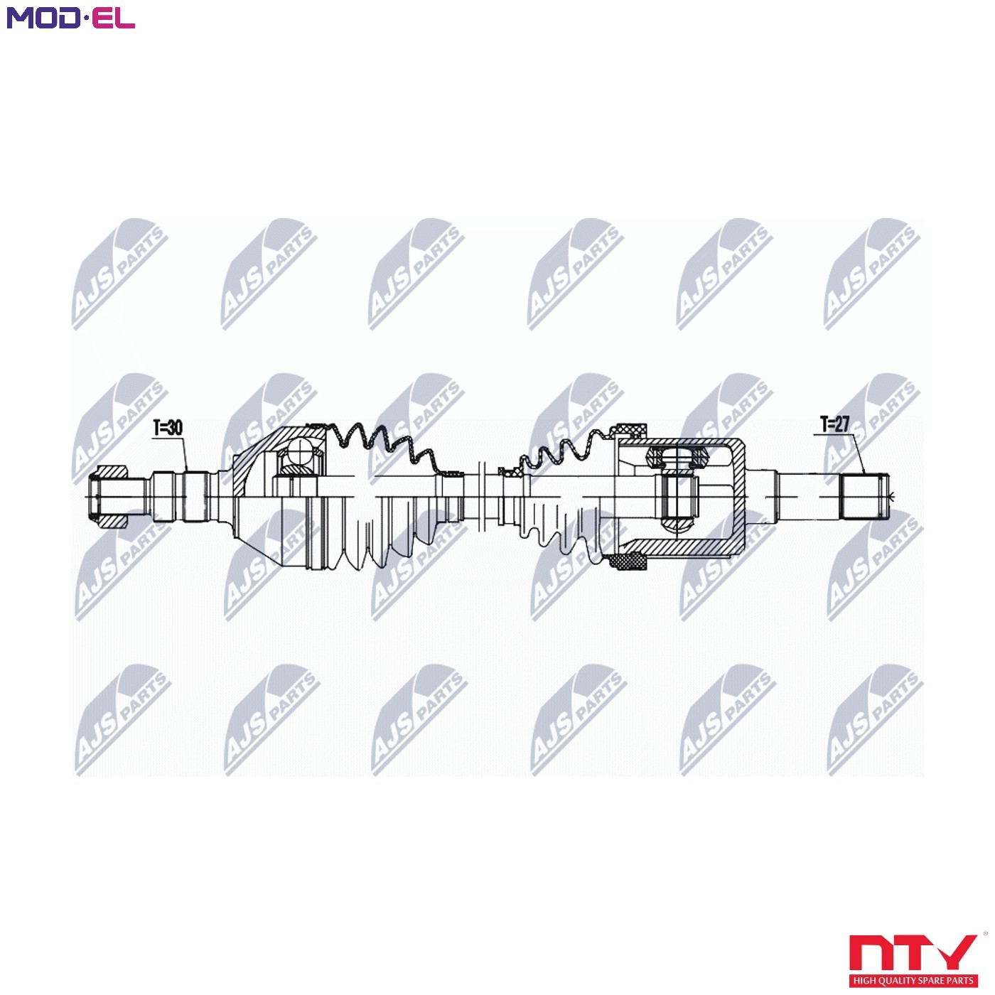 N.T.Y. NPW-PL-142.NTY Drive Shaft for OPEL - Image 6