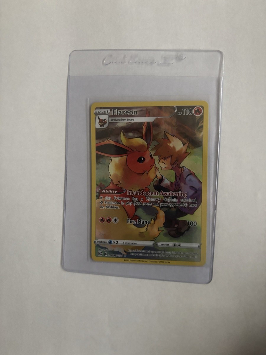 pokemon tcg brilliant stars tg01 tg30 flareon card Price & Details Trainer Gallery Commemorate your favorite tabletop game with this Flareon 2022 Pokemon Sword Flareon - TG01/TG30