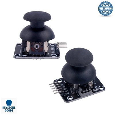 Dual Axis Joystick Modules for Arduino & Raspberry Pi, Pack of 2