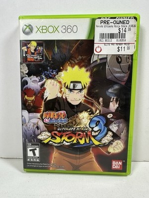 Naruto Shippuden: Ultimate Ninja Storm 3 Xbox 360 - Complete w/ Manual