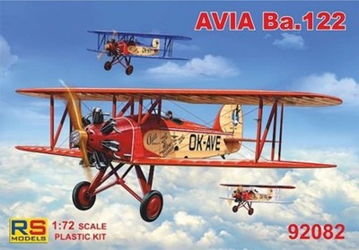 RS Models 92082 1:72 Avia Ba.122