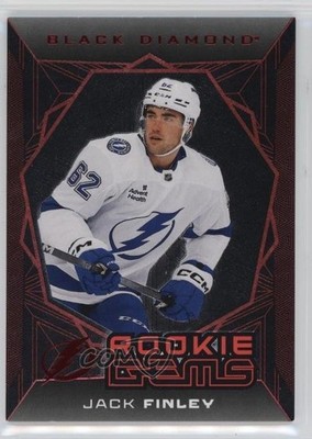 2025-26 Upper Deck Black Diamond Rookie Gems Red 3/100 Jack Finley #RG-JF RC 6o3