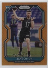 2020 Panini Prizm Rookie Orange Prizm 106/249 Jake Luton #354 2h5