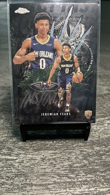 Topps Chrome 2025 Basketball Jeremiah Fears Rookie Instinct