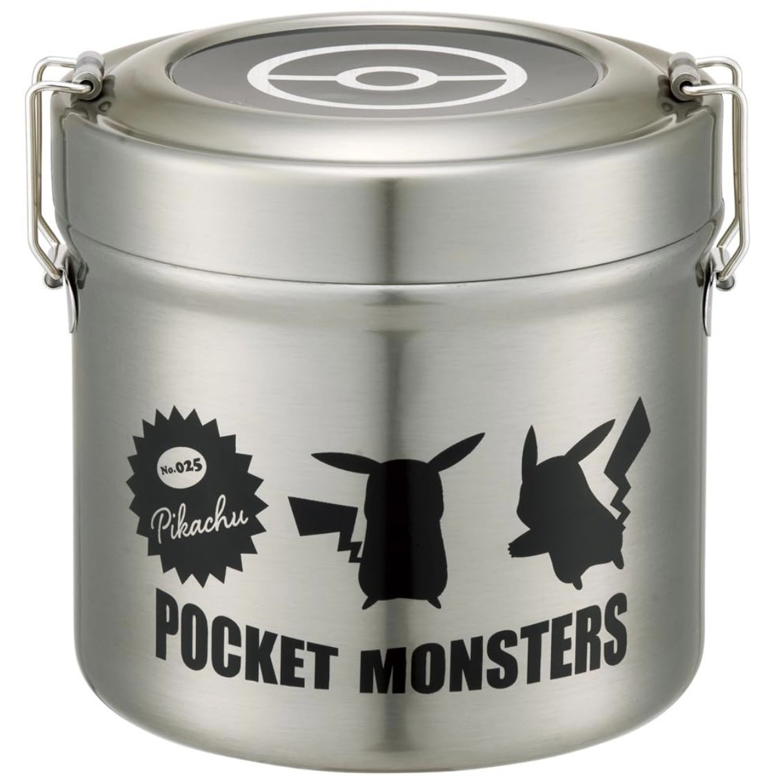 Skater Pokémon Thermal Bowl Bento Box 840ml – Stainless Steel – Made in Japan