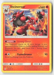 Incineroar 29/214 Unbroken Bonds Rare Non-Holo
