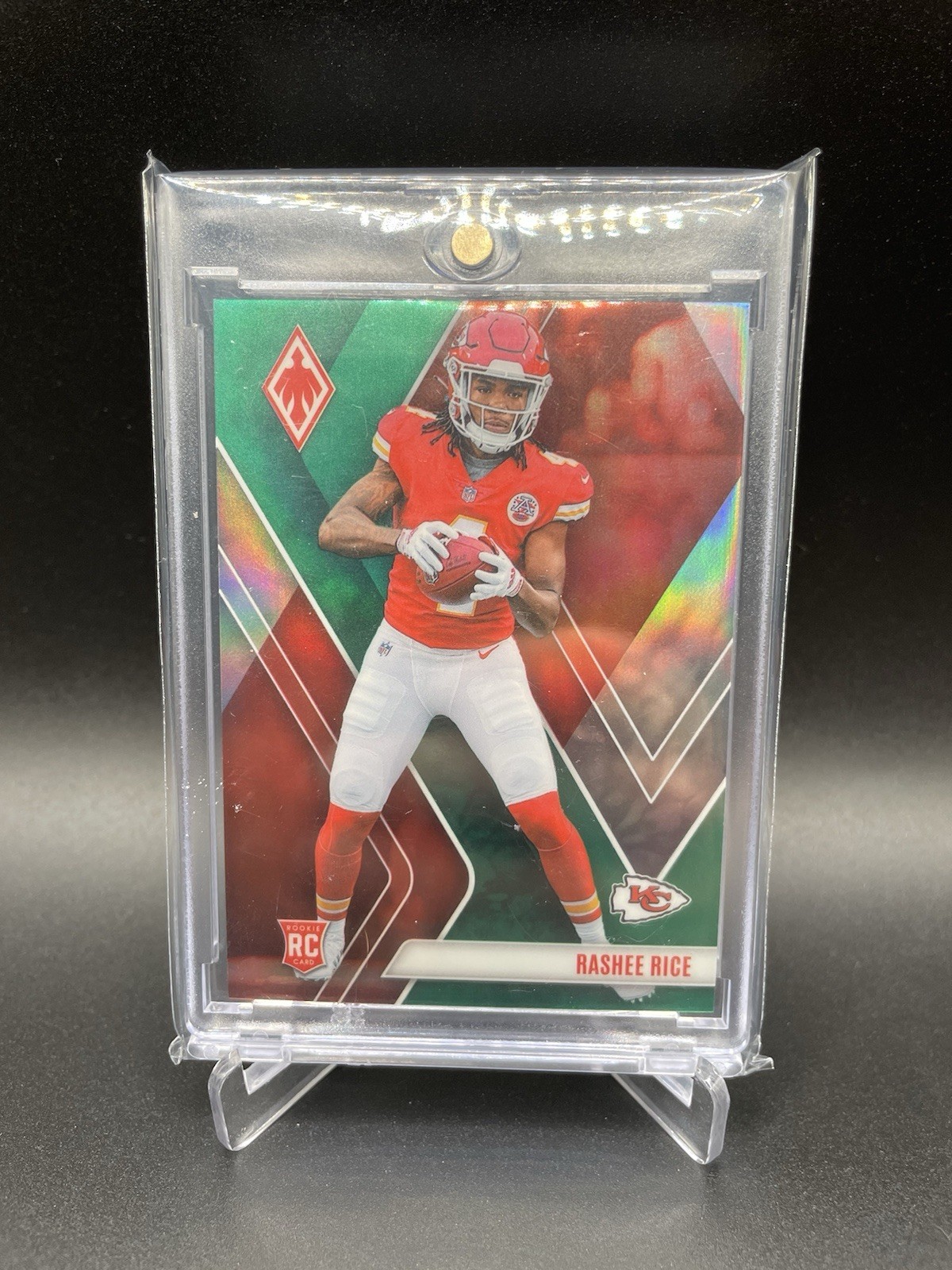 Rashee Rice RC /25 2023 Panini Phoenix - Rookies #112 Green (RC)