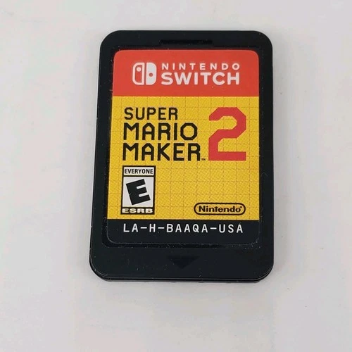 New ListingNintendo Super Mario Maker 2 Nintendo Switch Authentic Tested & Working VG Cond
