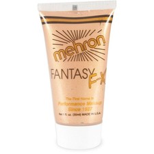 Mehron Fantasy Costume Makeup 1 OZ GOLD