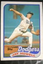 Jay Howell #425 -1989 Topps Baseball Los Angeles Dodgers I0-1