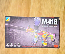M416 Gel Blaster Gun Rifle, Multicolor Simulation Shooting Model, MPN 5164