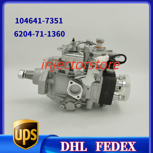 104641-7351 104741-7351 VE4／11F1100RNP2522 Fuel Pump for KOMATSU 6204-71-1360 - Bild 1 von 6