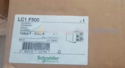 New LC1 F500 1pcs LC1F500 TeSys F series three pole contactor body Brand   