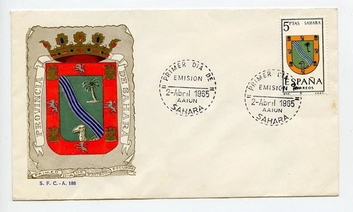 SPANISH SAHARA 1965 FDC First Day Cover