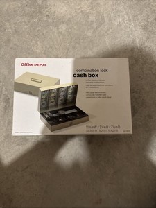 Office Depot Combination Lock Cash Box