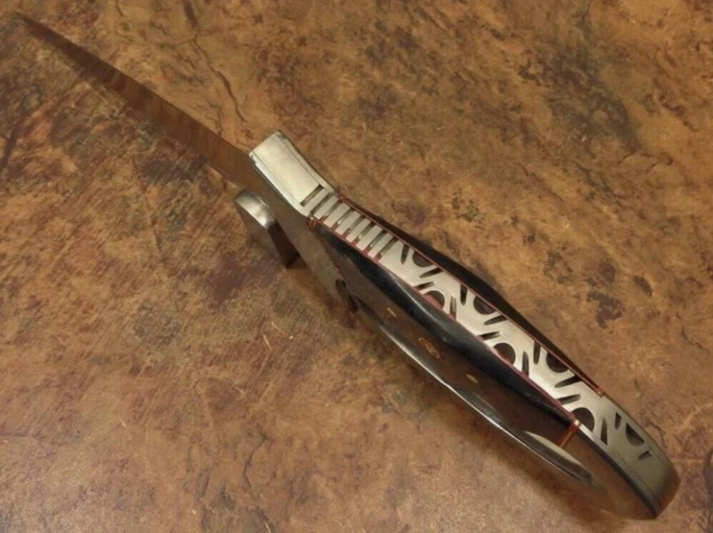 Custom Handmade Tool Steel Full Tang D-Guard Bowie Knife Hunting Survival Knife