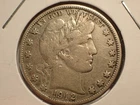 1912 D Barber Half Dollar ...Fine...Full LIBERTY...Check it out !!