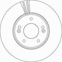 2X Bremsscheibe Vorderachse FüR Hyundai KIA I30 Fastback Kombi Van