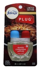 Febreze Plug Refill Limited Edition Baked Cinnamon Apples, 0.87 Oz