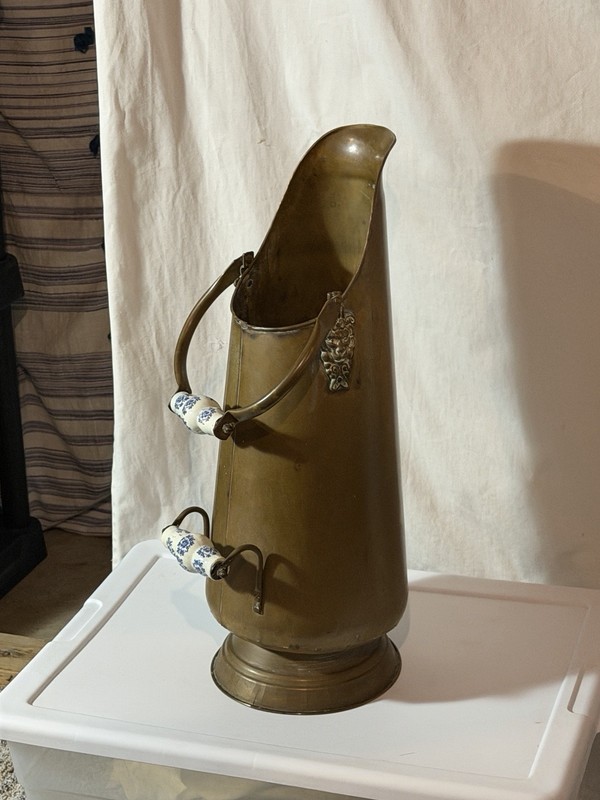 Brass Coal Scuttle
