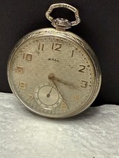 1926 Ball Cleveland Pocket Watch Gold Filled 19 jewels 12S B402446 44